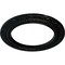 Ekena Millwork Andrea Ceiling Medallion (Fits Canopies up to 8"), Hand-Painted Black Pearl, 12"OD x 8"ID x 1/2"P CM12ADBPS - alternate 2